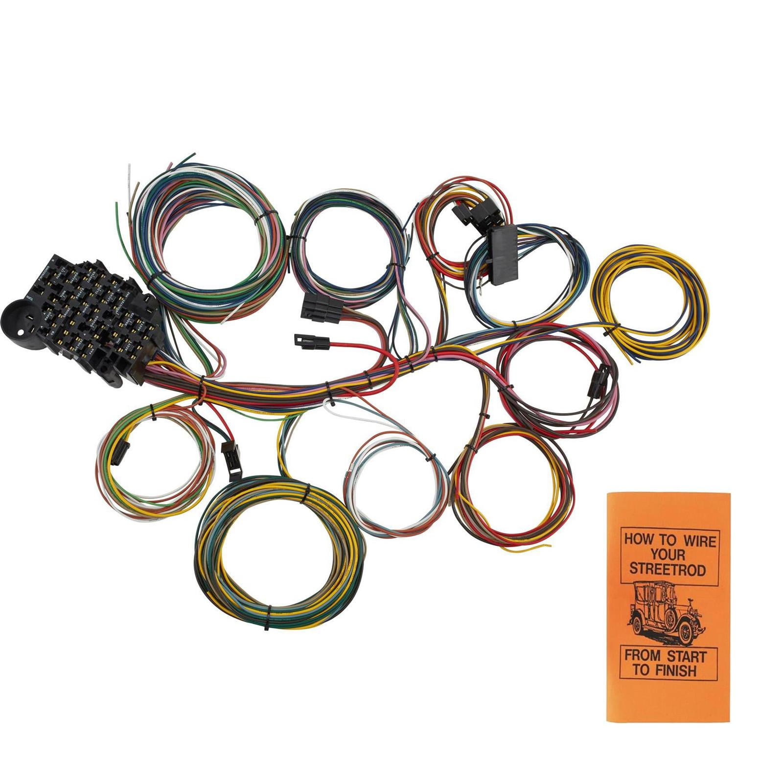 22Circuit Universal Automotive Wiring Harness and How to Wire Your