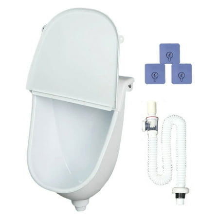 Spill Proof Flushing Diverter Toilet With Hose Wall Mounted Washout Urinal for Home and Commercial Use Enduring