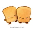 thumbnail image 4 of Yammee USB Heater Gloves 1Pair Cute Bread Toast Shape Hand Warmers Fingerless Gloves for Women and Children Winter, 4 of 12