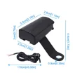 thumbnail image 3 of 12V Waterproof Usb Motorcycle Charger Phone Gps Power Supply Socket Chargers, 3 of 6