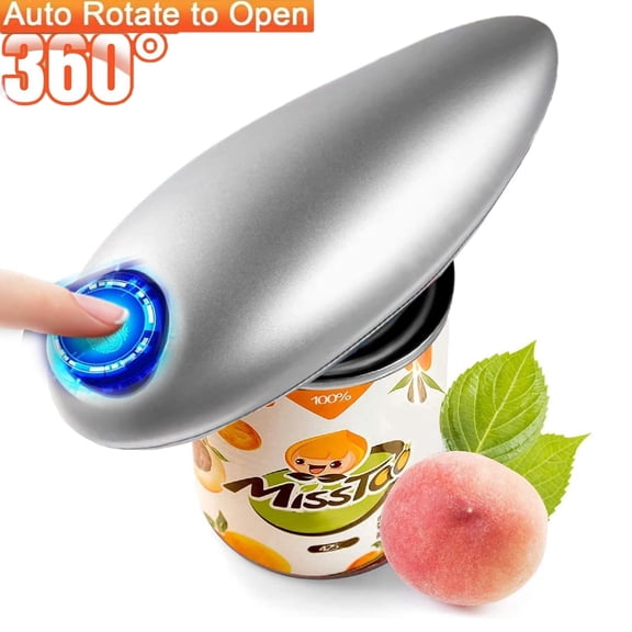 Electric Can Opener,Automatic Restaurant Can Openers for Seniors with Arthritis,Weak Hands,Chefs,Smooth Edge Electric Can Openers