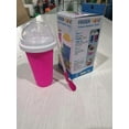 thumbnail image 1 of 350ml Red Squeezable Ice Cream Cup with Quick Cooling & Dual-Layer Insulation – Modern Home Use, Ideal Gift for Young Adults, Business Promotional Events, Custom Logo Available, Direct from, 1 of 6