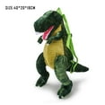 thumbnail image 2 of Summercome Plush T-Rex Backpack, Dinosaur Bag with Adjustable Straps and Zipper, Cool Dinosaur Costume Accessories, Dinosaur Gifts, 2 of 3