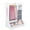 White, variant on Girls' Dress up Storage with Light & Mirror, Kids Clothing Rack with Storage Bin, Girl's Open Hanging Armoire Closet