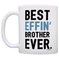 thumbnail image 2 of ThisWear Big Brother Gift Ideas Best Effin Brother Ever Big Brother Little Brother 11 ounce Coffee Mug, 2 of 4