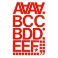 thumbnail image 2 of Chartpak CHA01052 Vinyl Numbers-Letters- 2in.- Red, 2 of 8