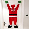 thumbnail image 2 of Christmas Hanging Santa Decoration, Christmas Ornament Hanging Climbing Santa Claus Suit On The Roof Outdoor Yard Dcor C-MXBC, 2 of 4