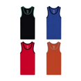 thumbnail image 4 of Buyless Fashion Camisoles Garçon à Encolure Dégagée Sans Étiquette en Coton Doux (Lot de 4), 4 of 8