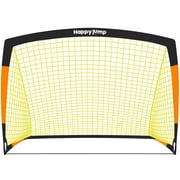 Happy Jump Portable Soccer Goal 5x3.6ft Pop Up Soccer Net for Kids Backyard Training, 1 Pack