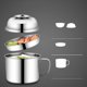 thumbnail image 2 of OFFIGAM Caja De Comida Portátil De Acero Inoxidable Con Doble Para Cocina Y Viajes Color Plata, 2 of 8