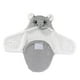 thumbnail image 4 of Manta envolvente para bebé con gorros, manta para dormir suave y cómoda para bebés, niños y niñas, traje de dormir, albornoz con capucha para niños , Gris 70cm CUTICAT Manta envolvente, 4 of 8