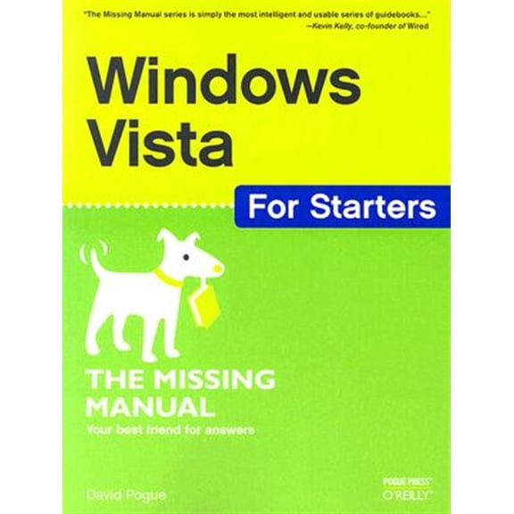 Pre-Owned Missing Manuals: Windows Vista for Starters: The Missing Manual (Paperback)