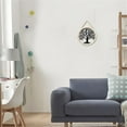 thumbnail image 5 of Sdcart Metal Tree of Life Decor, Metal Wall Decor, Tree Art Wall Decor, Metal Wall Art, Tree of Life Decor, Living Room Bedroom Indoor Outdoor Metal Wall Art Hangings (04), 5 of 6