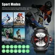 AUOSHI GPS Smartwatch with Compass, Fitness Tracking, 1.39 HD Display, 100+ Sports Modes, IP67 Waterproof