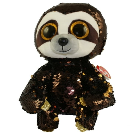 TY Flippables Sequin Plush - DANGLER the Sloth (Medium Size - 10 inch) - Walmart.com