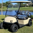 thumbnail image 2 of HUIACONG Blue Butterfly Print 2-Seats Golf Cart Seat Covers for EZGO TXT 1995-2013 Golf Cart Ezgo Ordinary Seats, Fit Club Car EZGO TXT Front Seat Cushion Towel Cushion Blanket Golf Seat Blanket, 2 of 7