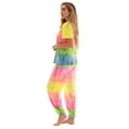 thumbnail image 2 of Just Love 100% Cotton Women Sleepwear Short Sleeve Pajama Sets 6898-10487-XL (1X, Tie Dye Rainbow), 2 of 3