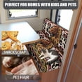 thumbnail image 5 of Qpednta Aztec Cow Horse RV Dinette Cushions Stretch Camper Cushion Covers Furniture Protection for RV Camper Car Bench Seats with 1 Backrest Cover & 1 Bench Cover, 5 of 7