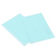 thumbnail image 4 of Presentation Binding Cover, Flexible A5 Colored Plastic 20 Holes Loose Leaf Binding Cover  For Replacement Light Green,Taro Purple,Rouge Pink, 4 of 8