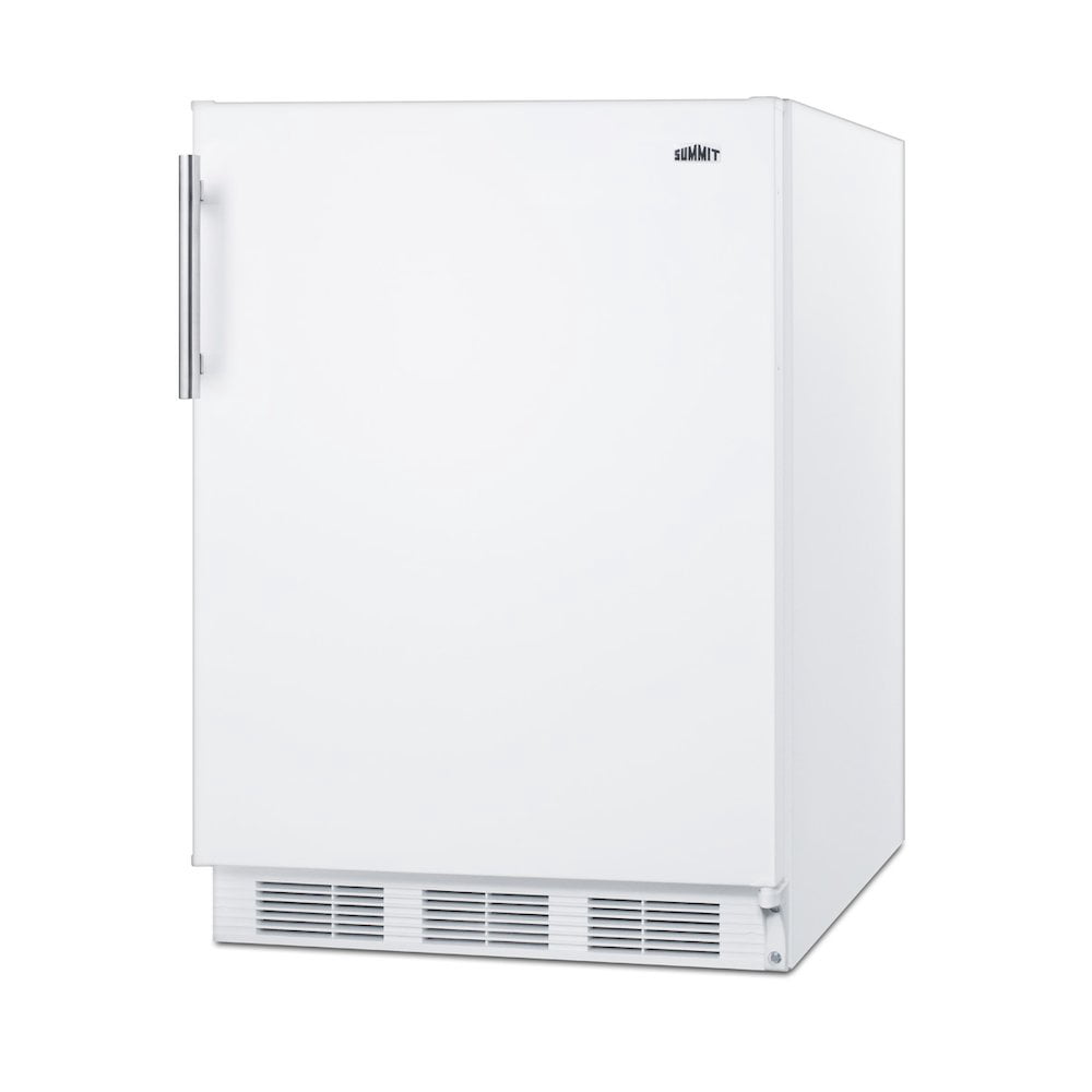 24" Wide Refrigerator-Freezer, White