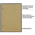 thumbnail image 4 of Americanflat 30x40 Picture Frame with Polished Plexiglass Streamline Collection Thin Border Wall - Black, 4 of 7