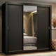 thumbnail image 1 of Ropero Closet Madesa Lyon 3 Puertas 1 con Espejos Negro, 1 of 5