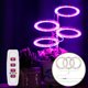 thumbnail image 4 of 2x Luz de para Planta de Interior C + Luz Rosa Púrpura C CUTICAT Grow Light, 4 of 7