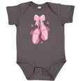 thumbnail image 3 of Inktastic Ballerina Pink Ballet Slippers Girls Baby Bodysuit, 3 of 5