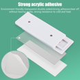 thumbnail image 3 of AMERTEER 15Pcs Self Adhesive Power Strip Holder Fixator Wall Mount Plug-in Socket Fixer Bracket Stand  White, 3 of 7