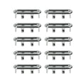 thumbnail image 1 of veasfak 10 Pieces Sink Overflow Basin Sink Overflow Cap for Bathroom Kitchen Wash Basin Oval, 1 of 9