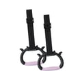 thumbnail image 3 of 2 anillos de gimnasia para niños, anillos de ejercicio para entrenamiento de cuerpo completo en casa Negro, 3 of 8