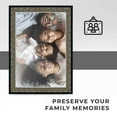 thumbnail image 4 of 34x19 Frame Silver Real Wood Picture Frame Width 1.75 Inches | Interior Frame Depth 0.5 Inches |, 4 of 8