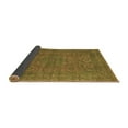 thumbnail image 2 of Ahgly Company Indoor Square Abstract Brown Modern Area Rugs, 7' Square, 2 of 4