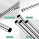 thumbnail image 2 of Tubo de acero inoxidable 304 de 200 mm en paquete de 4, tubería de acero inoxidable sin costura de 4 mm de diámetro exterior y 0.2 mm de grosor de pared [0.16x0.01x7.9IN], 2 of 7