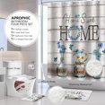 4PCS Sunflower Shower Curtain Sets for Bathroom, Farmhouse Shower ...