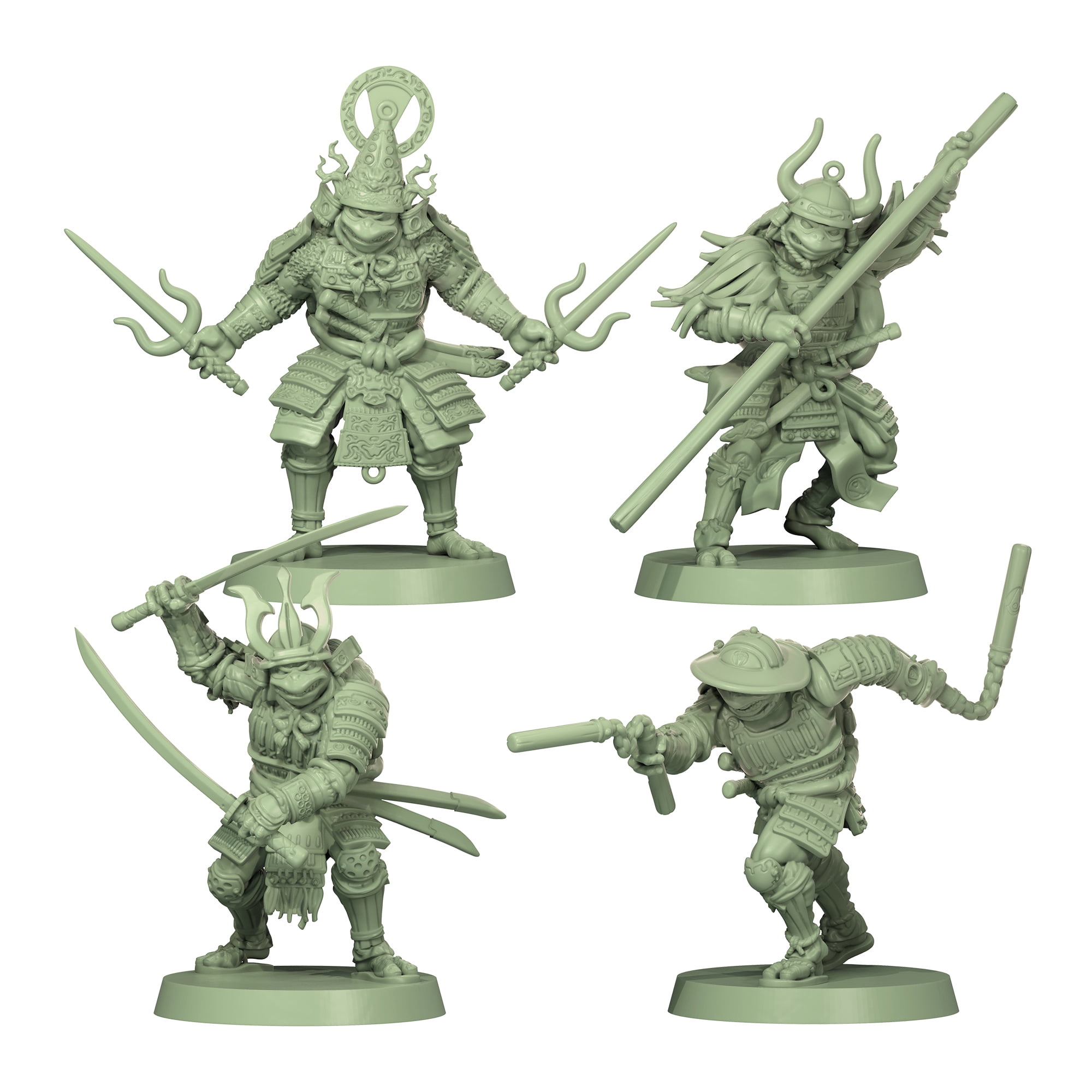 Zombicide: White Death TMNT Time Crash Board Game Expansion for Ages 14 and up, from Asmodee