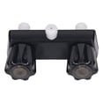 thumbnail image 4 of Desviador De Válvula De Grifo De Ducha RV, Desviador De Válvula De Grifo De Ducha RV Control De Válvula Mezcladora De Ducha con 2 Perillas Rueda para Autocaravana(Black), 4 of 14