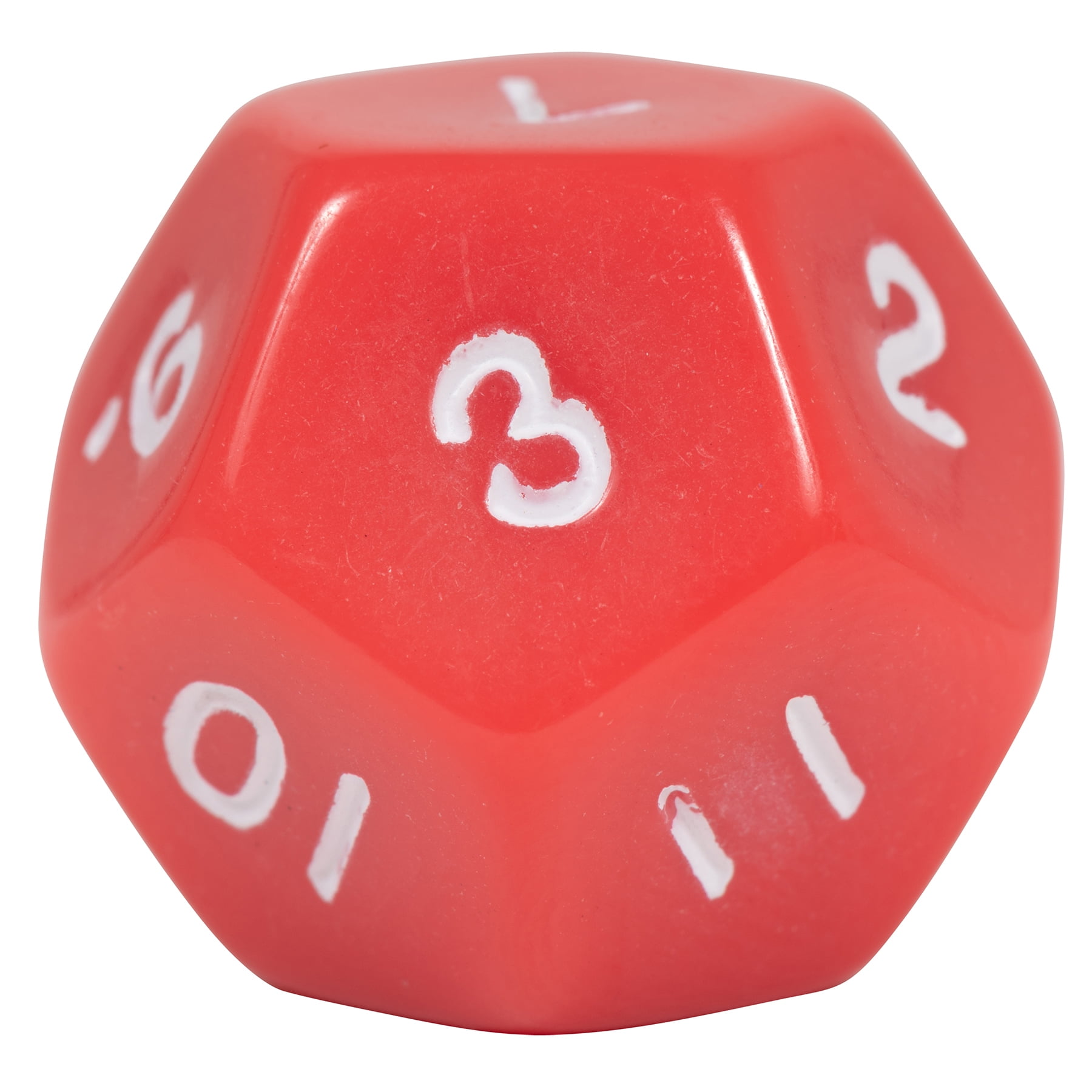 Learning Advantage 12-Sided Polyhedra Dice, 12 Per Pack, 3 Packs