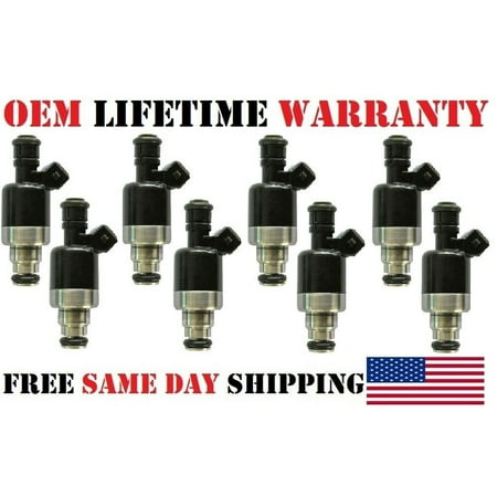 1982 Chevrolet Caprice Window 8x OEM Rochester #17120683 Fuel Injectors for 1994-1996 Chevrolet Caprice 4.3L V8/Refurbished/ ()
