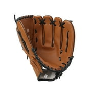 Romacci 12.5in Outdoor Sports Baseball Glove Softball Practice Equipment Outfield Pitcher Gloves PU Softball Glove