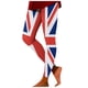 thumbnail image 2 of WILLBEST Leggings de Yoga Con Estampado Tie-Dye Del Día de La Independencia Para Mujer, Pantalones de Entrenamiento de Levantamiento, Cintura Alta, Elásticos, Cómodos, Ropa Deportiva Mediana, 2 of 5
