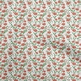 thumbnail image 1 of oneOone Cotton Cambric Orange Fabric Floral Craft Projects Decor Fabric Printed By The Yard 42 Inch Wide, 1 of 4