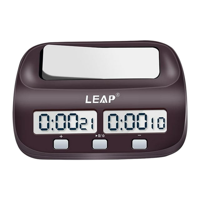 Reloj de ajedrez Temporizador Reloj digital Recordatorio de capacidad de Reloj de ajedrez portátil para ajedrez