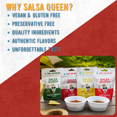 thumbnail image 6 of Salsa Queen Gourmet Freeze-Dried Zesty Cantina Salsa | Fresh Ingredients | 3+ year life | No Refrigeration Needed | Vegan, Keto, and Gluten Free | Camping, Travel, Outdoors, Space Travel, 6 of 6