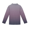 thumbnail image 4 of CCRFTGI Polo Shirts for Child Girls 10-12 School Uniform Gradient Shirts Golf Tennis Button Up Collared Polo Casual Quick Dry 2026 Summer T-Shirts Dark Purple 9-10 Years, 4 of 5