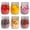 25oz*6, variant on Food Storage Jars 138oz*2 Set Airtight Lid Bulk Flour Sugar Rice Ferment Storage