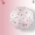 thumbnail image 4 of Mikilon Sunshade Umbrella, Windproof Travel Umbrella, Windproof Small Lightweight Umbrella(non Automatic) Pink, 4 of 5