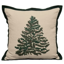 Better Homes & Garden 20"x20" Evergreen Embroidery Decorative Throw Pillow(1 Count)