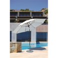 thumbnail image 1 of Galtech 9 ft. Bronze Manual Tilt Umbrella - Cardinal Red Suncrylic, 1 of 1
