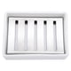 thumbnail image 1 of Jabonera de acero inoxidable 304, recipiente de cerámica para jabón, ideal para baño y cocina., 1 of 12